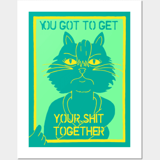 Get Your Shit Together Princess Carolyn Motivational Poster Posters and Art